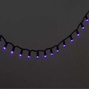 NWT 350 count incandescent mini string lights purple Halloween Christmas